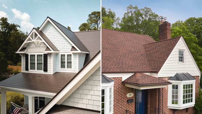 Metal vs Asphalt shingles. Which one is right for your home?